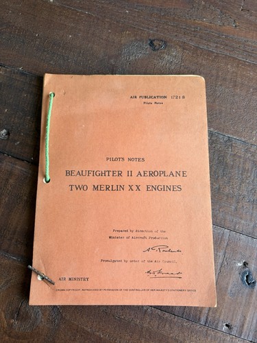 Pilot notes beaufighter ii - notes,