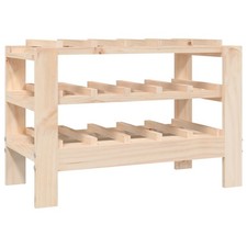 Solid Wood Pine Wine Rack
