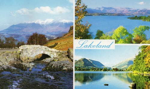 Postcard cumbria lakeland - cumbria,