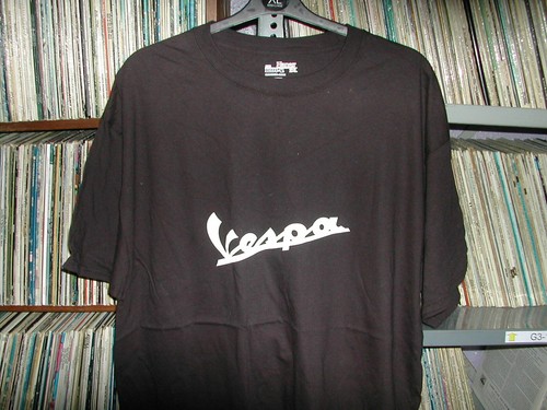 Vespa scooter logo shirt - scooter,