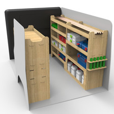 Vivaro Van  Racking Shelving
