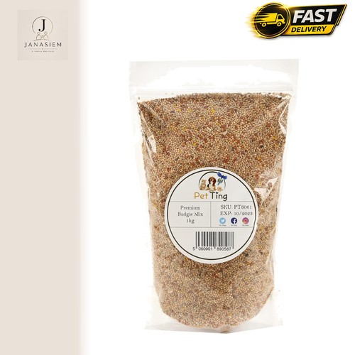 1kg budgie food with egg - budgie,