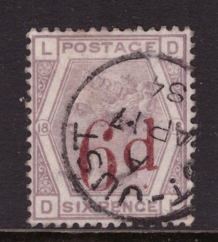 Queen victoria 1880 6d - on,