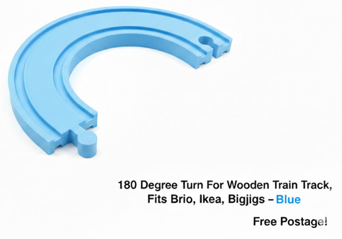 180 degree turn track for - degree,