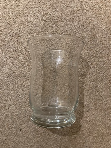 Tall glass hurricane - tall,