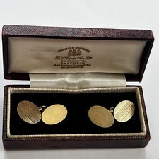 9ct Gold Cufflinks 5.35g