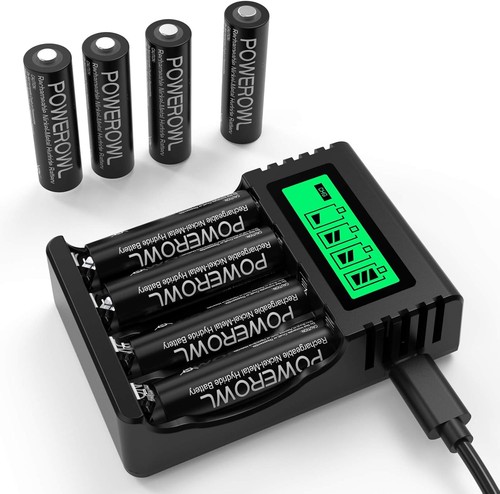 Powerowl rechargeable - powerowl, aa