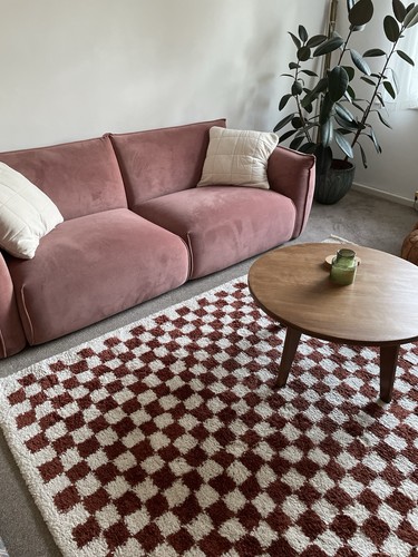 Made dion seater plush pink - seater,