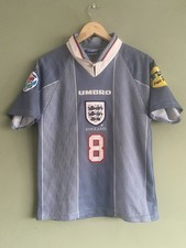 England Umbro Euro 96 Genuine Gascoigne Football Shirt