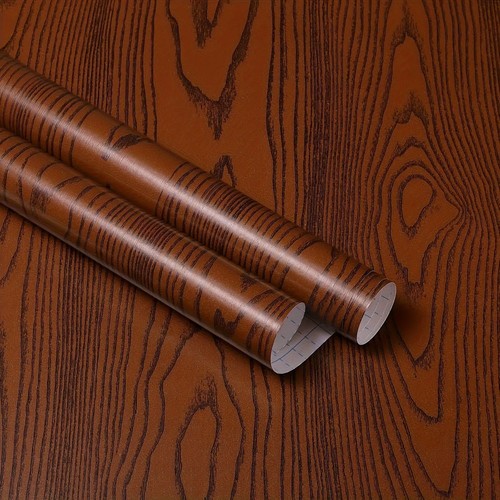 Brown wood grain vinyl - grain,