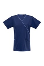 Galaxy Wrap Scrub Top