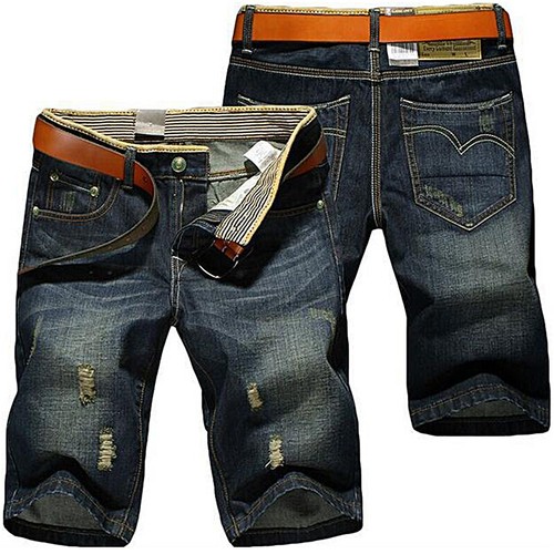 New men distressed denim - new,