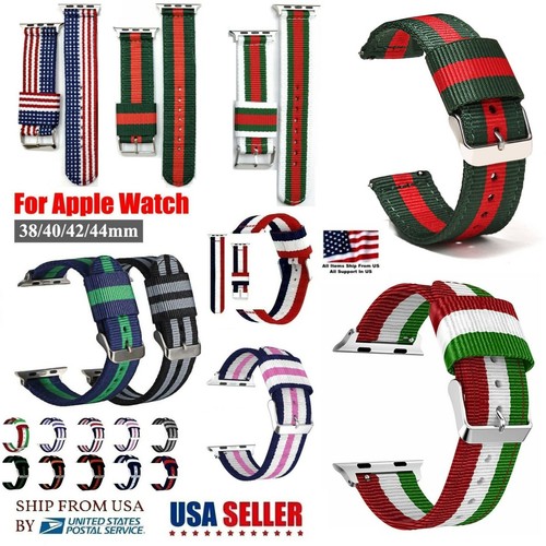 Nylon sport band stripe strap - sport,