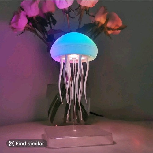 Jellyfish lamp with remote - lamp,