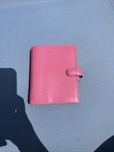 Filofax pocket pink croc - filofax,