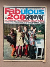 BEATLES FAB 208 MAGAZINE