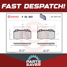 Brake Pads Set fits MERCEDES