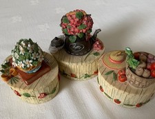 3 Willow Hall Trinket Boxes