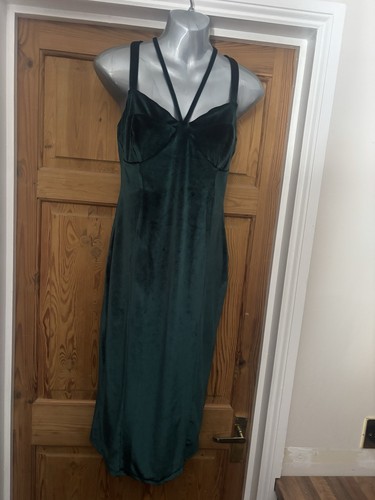Asos bottle green - green, velvet