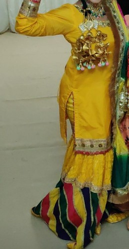 Mehndi bridal outfit multi - outfit,