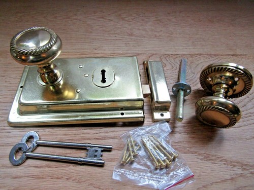 Solid brass door rim - door,