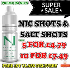 Nicotine shots nic shot salts - nic,