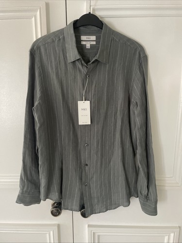 Pure linen shirt men - pure,