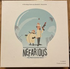 Nefarious Board Game: Mad
