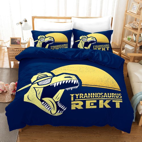 Dinosaur quilt duvet cover - quilt,