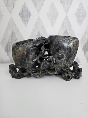 Chinese carved and engraved - and,