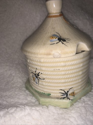 Crown devon honey pot made - crown, (made