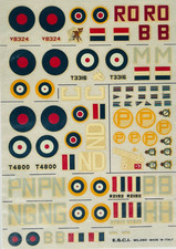 ESCI Decals :  1:72 scale