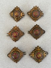 WW2 Era  British Army Officers Insignia Pips Rank of Captain Epaulettes PAIR