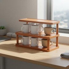 Tea set display stand space - tea,