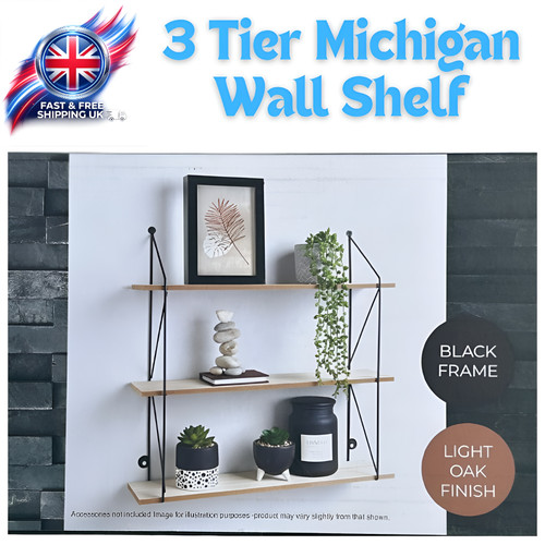 Tier michigan wall shelf - michigan,
