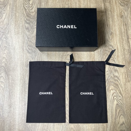 Authentic chanel shoe box x - box,
