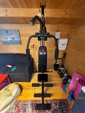 HOMCOM Multi Gym Fitness Equipment Exercise Machine with 45kg Weight Stack