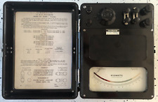 Sangamo Weston Vintage 1955  AC & DC Wattmeter Model S.67 Form 1