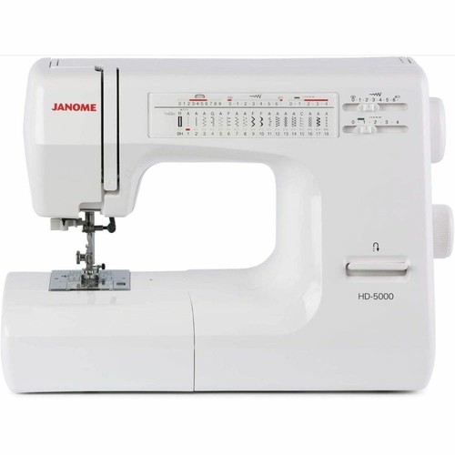 Janome hd5000 white heavy duty - janome,