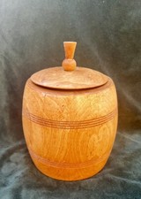 Vintage Wooden Lidded