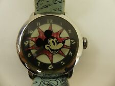 (ref288W91) Men's Disney Mickey Mouse Wristwatch With New Battery