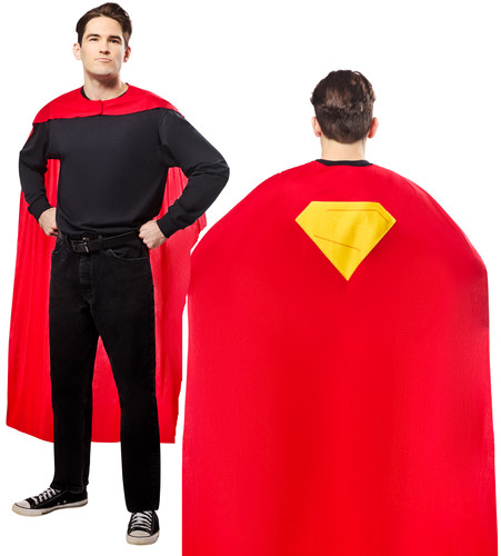 Superman cape adults official - adults,