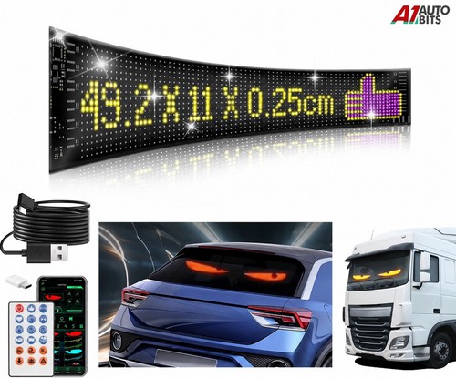 App programmable car led sign - led,