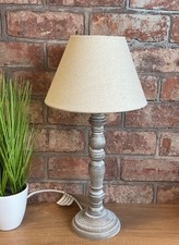 Grey Shabby Chic Table Bedside