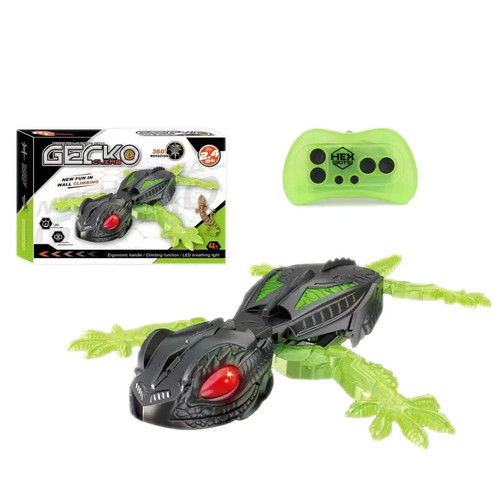 Wall climbing gecko toy - wall, rc