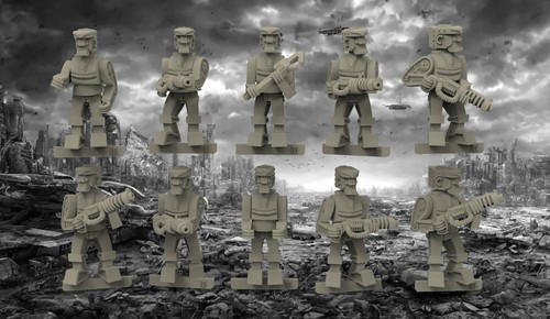 28mm rock sock em robots - , rock'em
