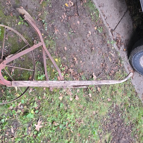 Antique salvage plow - antique,