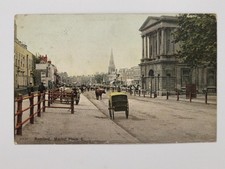 Romford Market Place Corn Exchange Cattle Market Essex London 1906 VTG Postcard