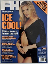 FHM Magazine August 1997 Vendela Kirsebom (Swedish Model) Will Smith