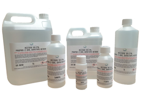 Pure acetone 100ml - pure, 250ml